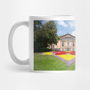 Richard-Wagner-Festspielhaus on the Green Hill, Bayreuth, Franconia, Upper Franconia, Bavaria, Germany, Europe Mug